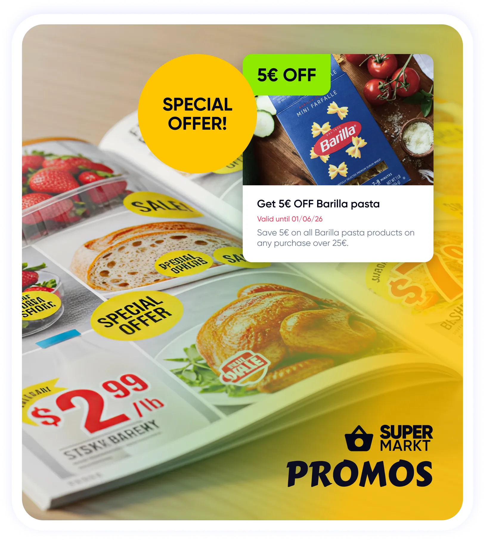 Physical flyer promotional channel
