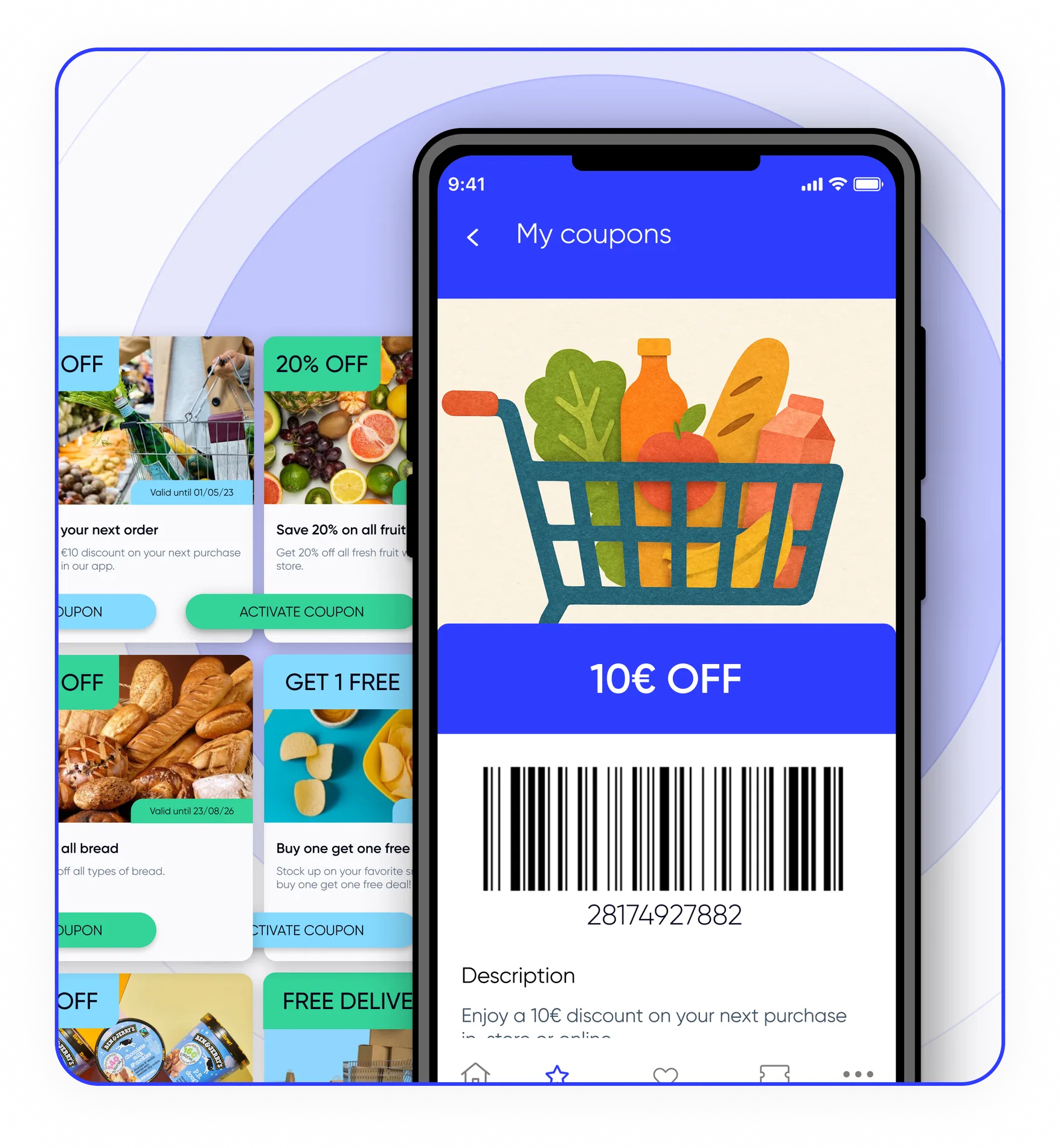Coupon management demo