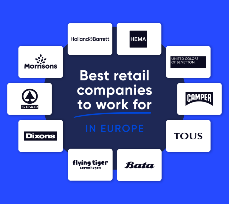 Best European retail companies to work for